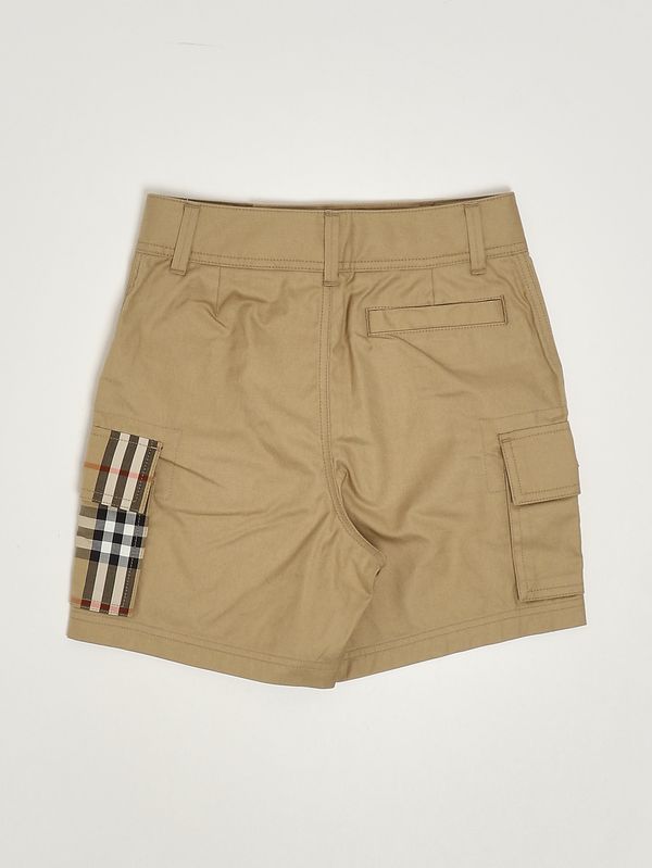 2. Bermudas de algodón para niño Oscar Arena Burberry 8117176