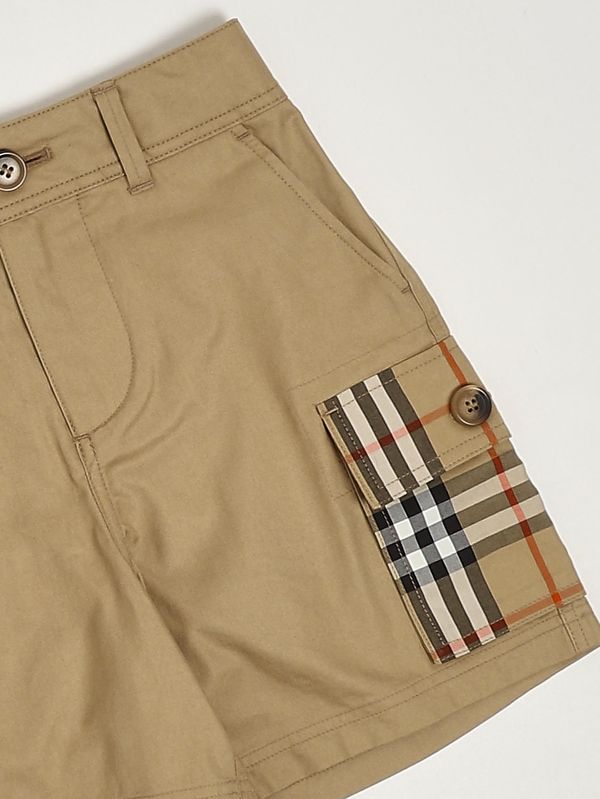3. Bermudas de algodón para niño Oscar Arena Burberry 8117176