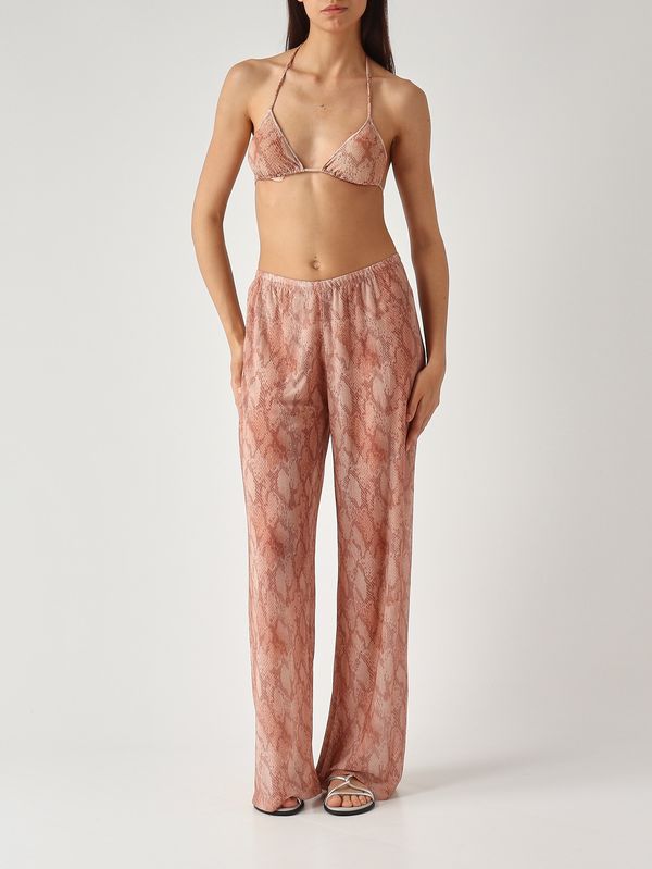 3. Damen-Bikini Marielle Overlock aus Stretchmaterial Lurex-Schlangenoptik 20 MC2 Saint Barth mrl0010