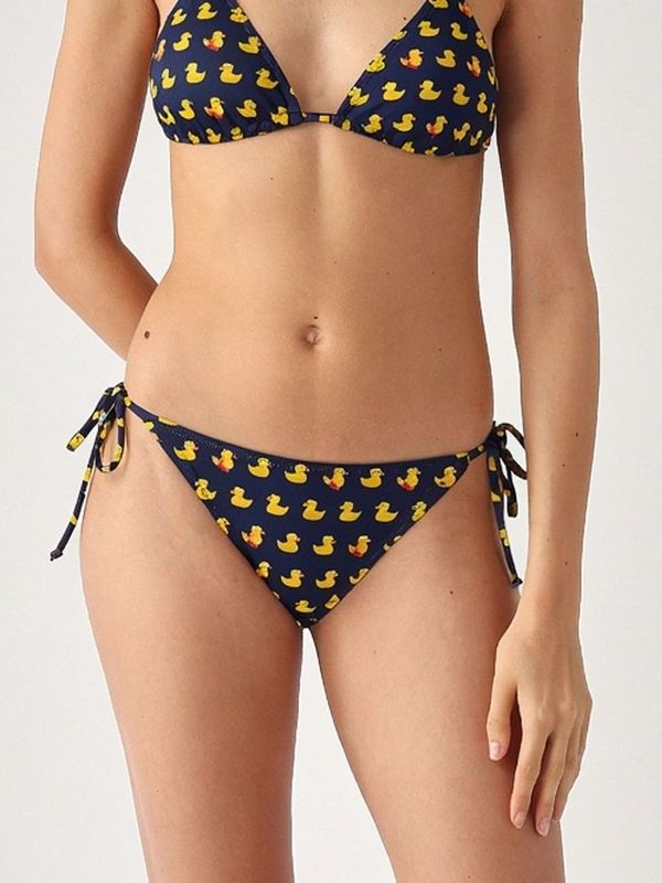 Braguita de bikini para mujer Marielle con estampado Azul marino MC2 Saint Barth