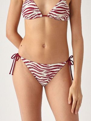 1. Braguita de mujer Norah WP de tejido elástico Crinkle Zebra Color 1045