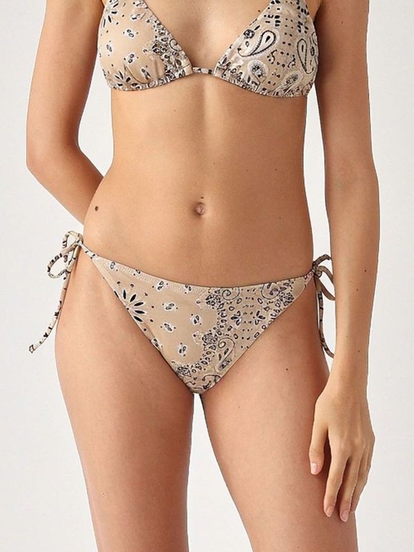 1. Damen-Slip Virgo aus Stretchmaterial Bandanna Round 11 MC2 Saint Barth vir0001