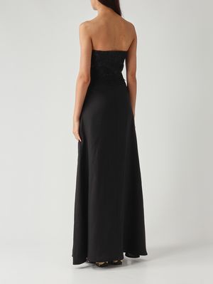 4. Damenkleid aus Leinen Schwarz