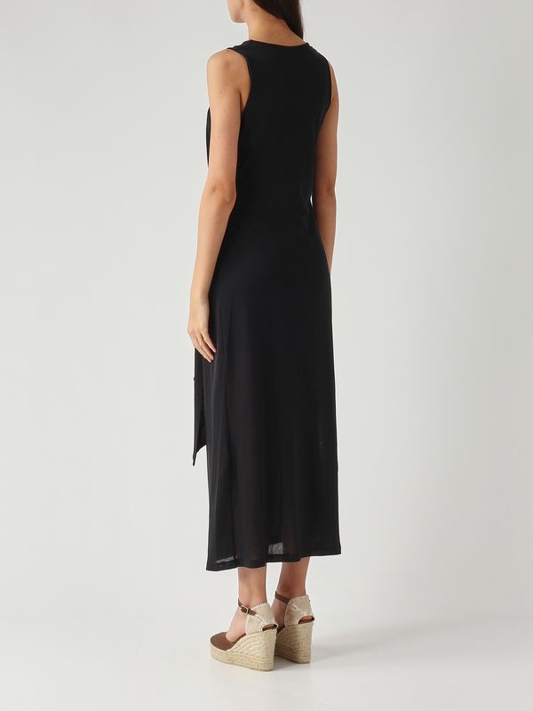 4. Lilith women's cotton dress Black Liviana Conti l6sw95