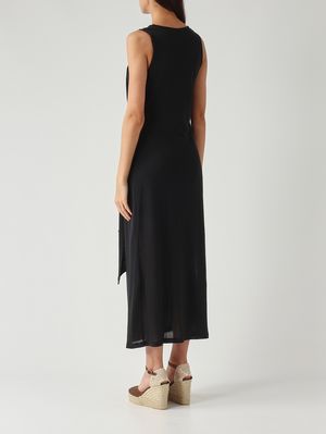 4. Lilith women's cotton dress Black