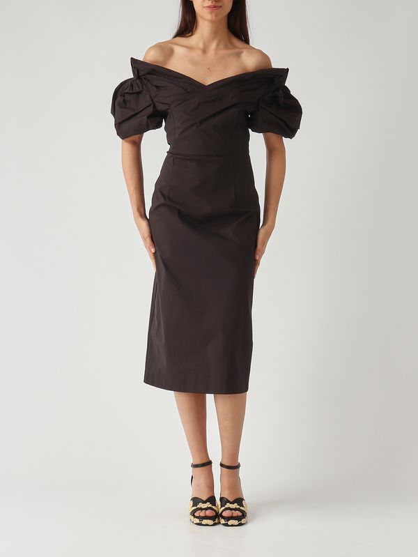 2. Damenkleid Gianira aus Stretch-Baumwollmix Zartbitter Liviana Conti f6sk37