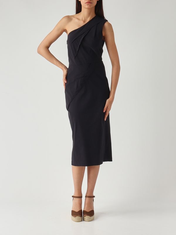 2. Abito donna Rose in misto viscosa stretch Notte Liviana Conti f6sr23