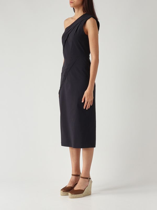 3. Abito donna Rose in misto viscosa stretch Notte Liviana Conti f6sr23