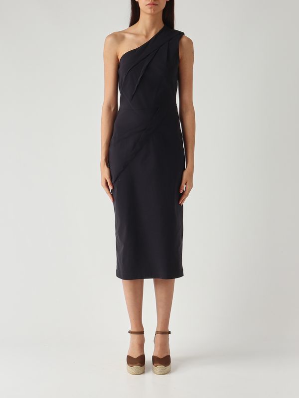 1. Abito donna Rose in misto viscosa stretch Notte Liviana Conti f6sr23