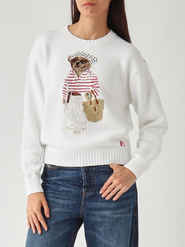 5. Damen-Oberteil aus Baumwolle Weiß Polo Ralph Lauren 211a12723