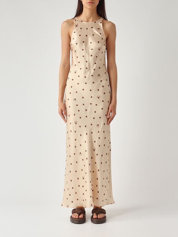 1. Abito donna Katy in seta Silk Coriandol Pois 1018 MC2 Saint Barth kty0001