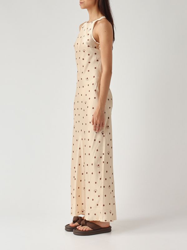 3. Abito donna Katy in seta Silk Coriandol Pois 1018 MC2 Saint Barth kty0001