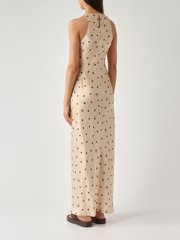 4. Abito donna Katy in seta Silk Coriandol Pois 1018 MC2 Saint Barth kty0001