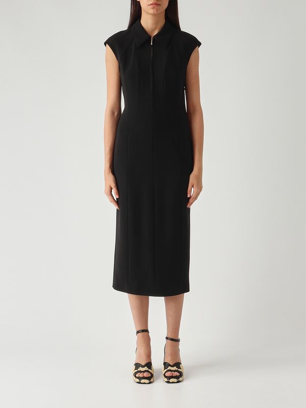 1. Abito donna Alga in cady Nero Max Mara Studio 2616221055600