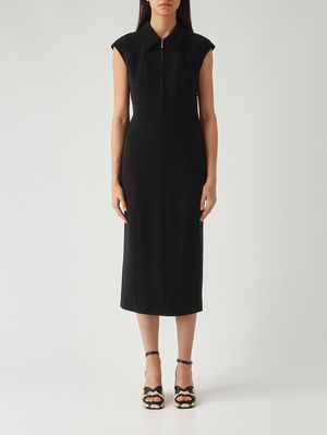 1. Abito donna Alga in cady Nero