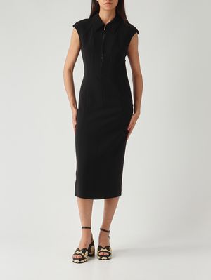 2. Abito donna Alga in cady Nero