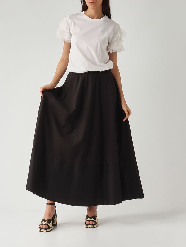 2. Camiseta de algodón para mujer Editti Blanco Max Mara Studio 2616971013600