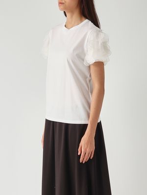 3. Camiseta de algodón para mujer Editti Blanco