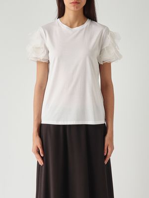1. Camiseta de algodón para mujer Editti Blanco