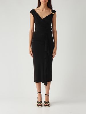 1. Vestido de mujer Aureo de viscosa Negro