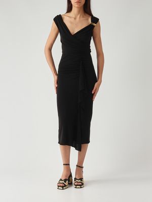 2. Vestido de mujer Aureo de viscosa Negro