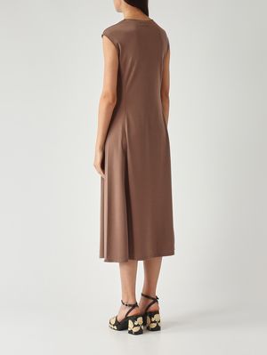 4. Vestido de mujer Vetusta en mezcla de modal Quemado