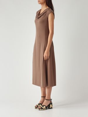 3. Vestido de mujer Vetusta en mezcla de modal Quemado
