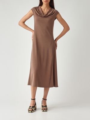 2. Vestido de mujer Vetusta en mezcla de modal Quemado