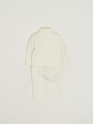 2. Completo neonato in cotone Bianco
