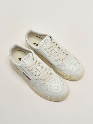 2. Sneakers uomo Medalist Low in pelle Bianco