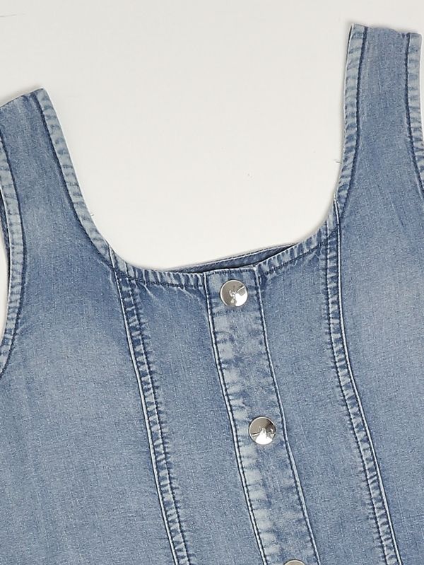 3. Girls' denim-effect top Denim Liu Jo ga6140d5044