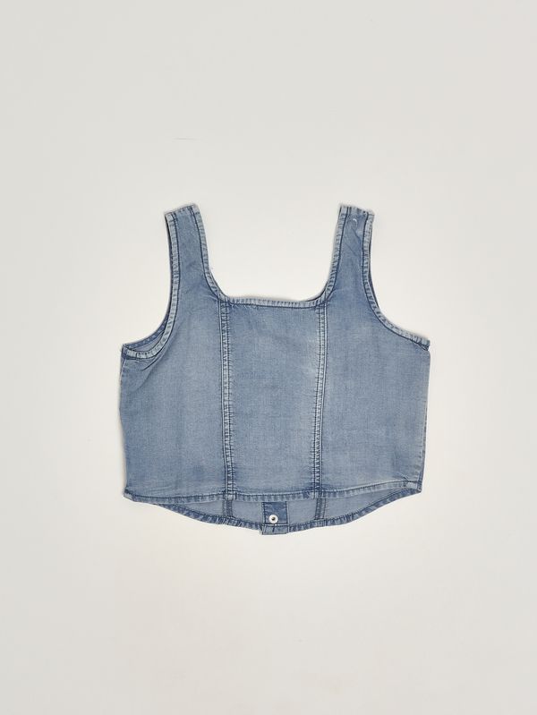2. Girls' denim-effect top Denim Liu Jo ga6140d5044
