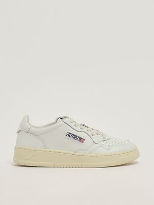 1. Sneakers donna Medalist Low in pelle White