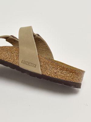 5. Sandalo donna Mayari in pelle oliata Tabacco Chiaro
