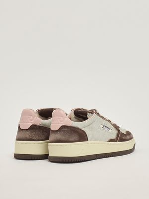 3. Sneakers donna Medalist Low in suede Silver-Mustang