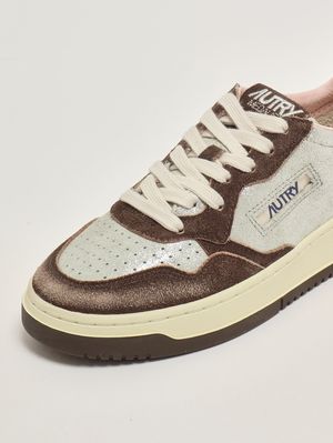 5. Sneakers donna Medalist Low in suede Silver-Mustang