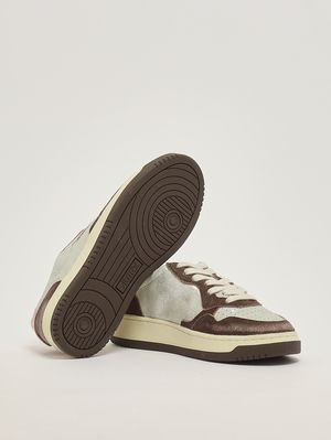 4. Sneakers donna Medalist Low in suede Silver-Mustang