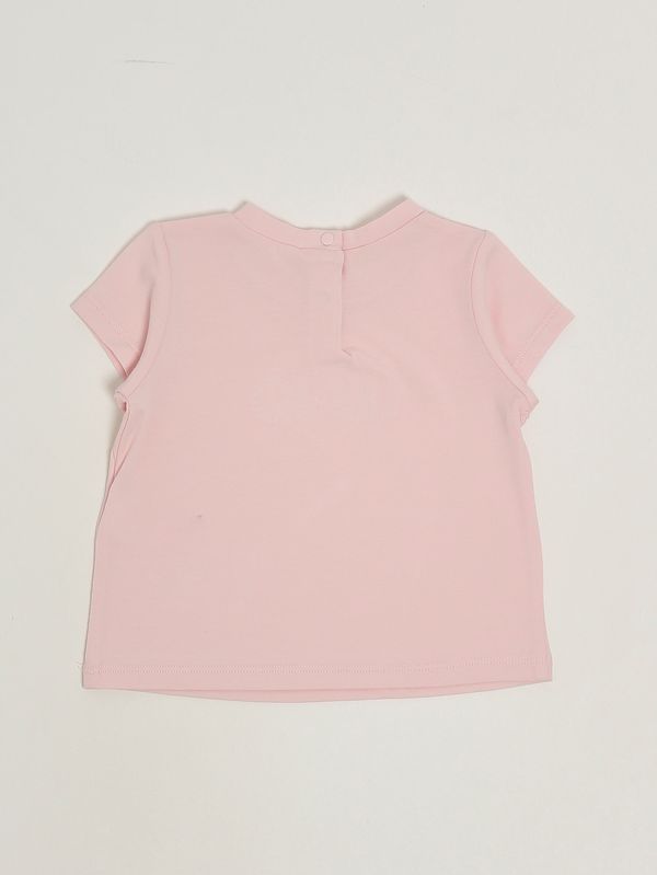 2. T-shirt neonata in cotone stretch Rosa Liu Jo ha6062js003