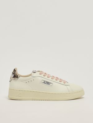 1. Sneakers donna Dallas Low in pelle Marshmallow-Roccia