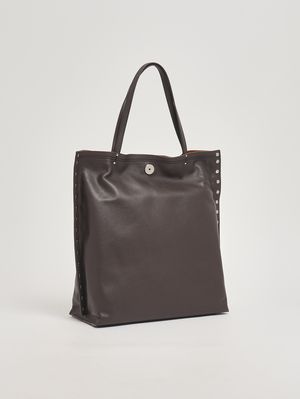 2. Borsa donna A Spasso Saeta M in pelle Brown Marengo