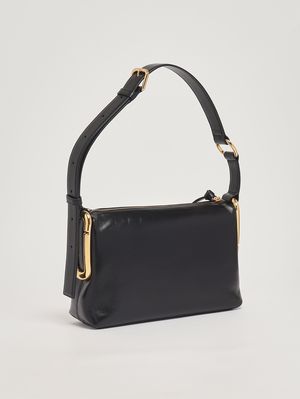 2. Borsa donna Scene Medium in pelle Black