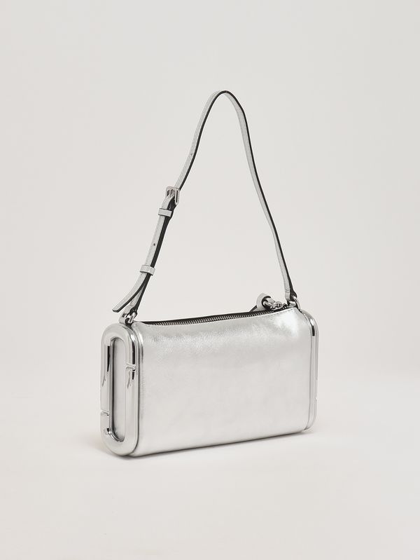 2. Juliette shoulder bag in metallic laminated leather Silver Marc Jacobs 2p6hsh011h01