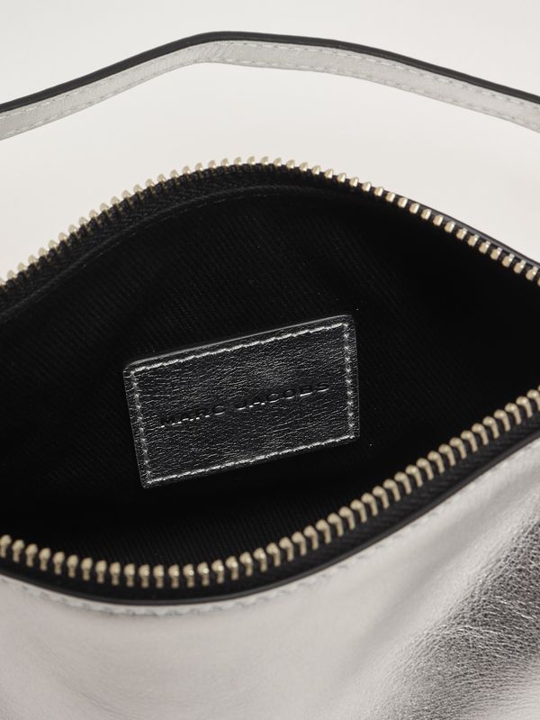 3. Juliette shoulder bag in metallic laminated leather Silver Marc Jacobs 2p6hsh011h01