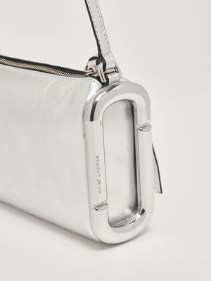 4. Juliette shoulder bag in metallic laminated leather Silver