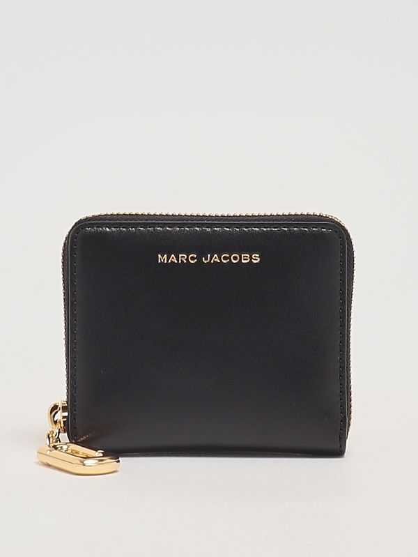 1. Scene Slim Damen-Geldbörse aus Leder Schwarz Marc Jacobs 2p6smp017s01