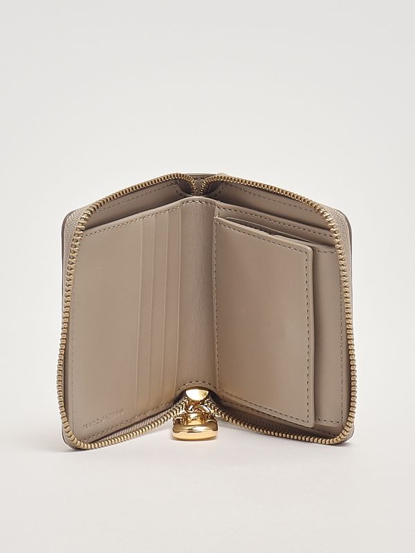 3. Scene Slim Damen-Geldbörse aus Leder Light Slate Marc Jacobs 2p6smp017s01