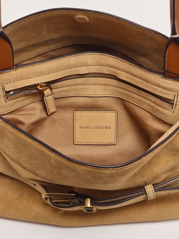3. Damentasche The Suede Dakota Satchel aus Wildleder Sahara Marc Jacobs 2f5hsc009h01