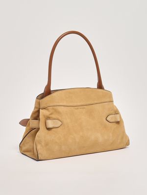 2. Sac femme The Suede Dakota Satchel en daim Sahara