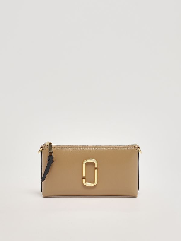 1. Umwandelbare Schultertasche The Pochette Camel Multi Marc Jacobs 2p5smn021s02