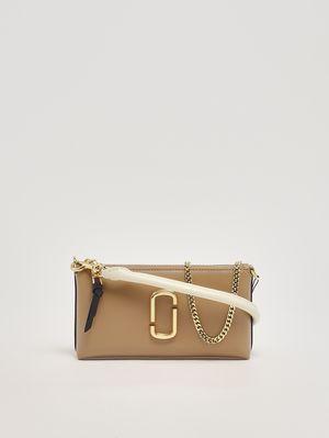 3. Umwandelbare Schultertasche The Pochette Camel Multi